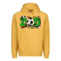 Mustard dad soccer Premium Hoodie - Zillion Design Studio
