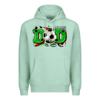 Seafoam dad soccer Premium Hoodie - Zillion Design Studio