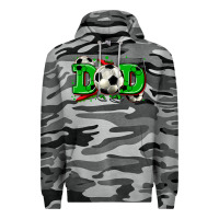 Slate Camo dad soccer Premium Hoodie - Zillion Design Studio