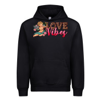 Black love vibes cupid Urban Hoodie - RanaPortraitStore