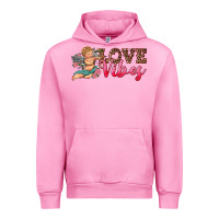 Fuchsia Pink love vibes cupid Urban Hoodie - RanaPortraitStore
