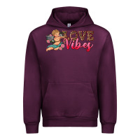 Mauve Wine love vibes cupid Urban Hoodie - RanaPortraitStore
