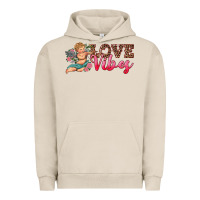 Pigment French Oak love vibes cupid Urban Hoodie - RanaPortraitStore