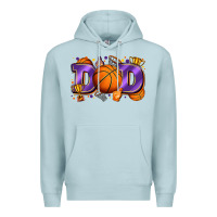 Blue Mist dad basketball Premium Hoodie - Zillion Design Studio