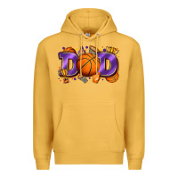 Mustard dad basketball Premium Hoodie - Zillion Design Studio