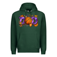 Sports Green dad basketball Premium Hoodie - Zillion Design Studio