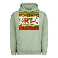 Pigment Oil Green respiratory therapist juneteenth Urban Hoodie - Zillion Design Studio