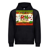 Black registered nurse juneteenth Urban Hoodie - Zillion Design Studio
