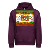 Mauve Wine registered nurse juneteenth Urban Hoodie - Zillion Design Studio