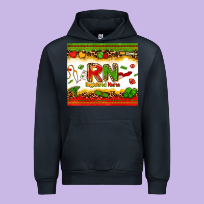Registered Nurse Juneteenth Urban Hoodie Designed By Zillion Design Studio
