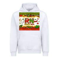 White registered nurse juneteenth Urban Hoodie - Zillion Design Studio