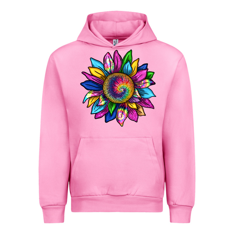 Tie Dye Sunflower Urban Hoodie by texasbilliewilder | Teevron