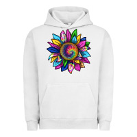 Pigment Lunar Rock tie dye sunflower Urban Hoodie - texasbilliewilder