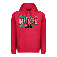 Cardinal nurse life Premium Hoodie - texasbilliewilder