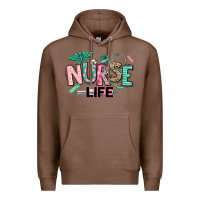 Chestnut nurse life Premium Hoodie - texasbilliewilder