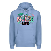 Colony Blue nurse life Premium Hoodie - texasbilliewilder