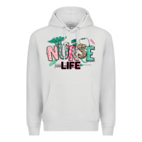 Dove Grey nurse life Premium Hoodie - texasbilliewilder