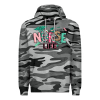 Slate Camo nurse life Premium Hoodie - texasbilliewilder