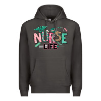 Smoke nurse life Premium Hoodie - texasbilliewilder
