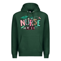 Sports Green nurse life Premium Hoodie - texasbilliewilder