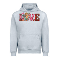 Heather Grey love cupid Urban Hoodie - RanaPortraitStore