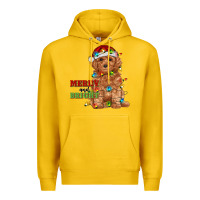 Lemon merry and bright toy poodle Premium Hoodie - RanaPortraitStore