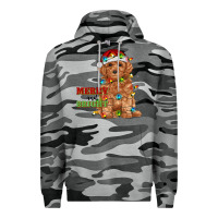 Slate Camo merry and bright toy poodle Premium Hoodie - RanaPortraitStore