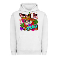 Pigment Lunar Rock mexican day of the dead Urban Hoodie - Zillion Design Studio
