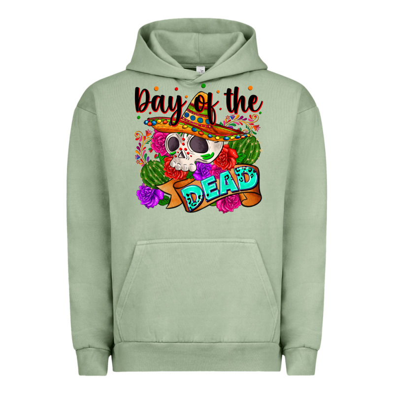 Mexican Day Of The Dead Urban Hoodie by Zillion Design Studio | Teevron