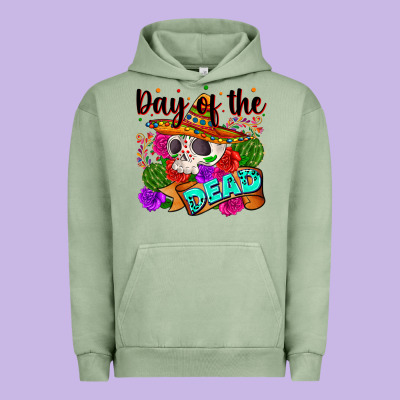 Mexican Day Of The Dead Urban Hoodie Designed By Zillion Design Studio