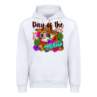 White mexican day of the dead Urban Hoodie - Zillion Design Studio