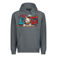 Rock dad baseball Premium Hoodie - Zillion Design Studio