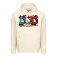 Tofu dad baseball Premium Hoodie - Zillion Design Studio