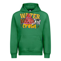 Emerald watermelon crawl Urban Hoodie - texasbilliewilder