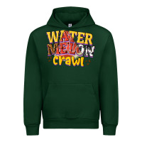 Forest Green watermelon crawl Urban Hoodie - texasbilliewilder