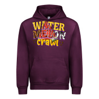 Mauve Wine watermelon crawl Urban Hoodie - texasbilliewilder