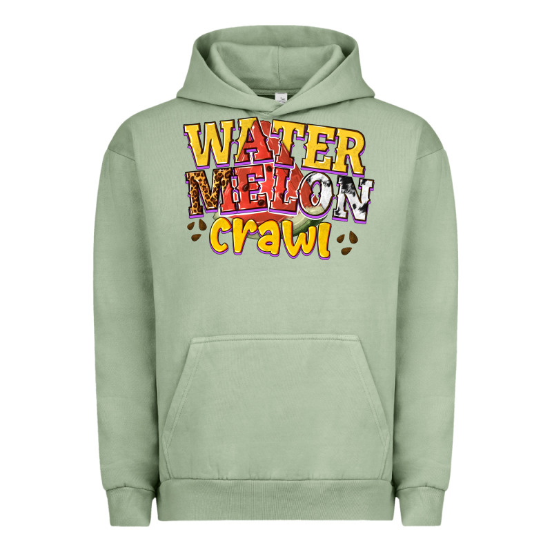 Watermelon Crawl Urban Hoodie by texasbilliewilder | Teevron