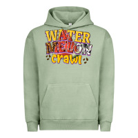 Pigment Oil Green watermelon crawl Urban Hoodie - texasbilliewilder