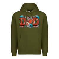 Army Green dad American football Premium Hoodie - Zillion Design Studio