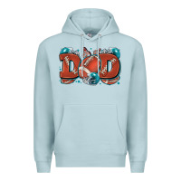 Blue Mist dad American football Premium Hoodie - Zillion Design Studio