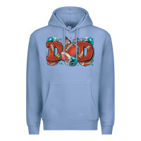 Colony Blue dad American football Premium Hoodie - Zillion Design Studio