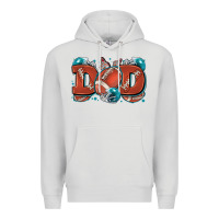 Dove Grey dad American football Premium Hoodie - Zillion Design Studio
