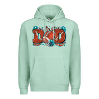 Seafoam dad American football Premium Hoodie - Zillion Design Studio
