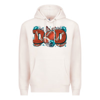 Pale Pink dad American football Premium Hoodie - Zillion Design Studio
