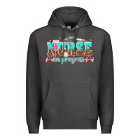 Charcoal Heather nurse in progress tbw Premium Hoodie - texasbilliewilder