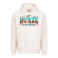 Pale Pink nurse in progress tbw Premium Hoodie - texasbilliewilder