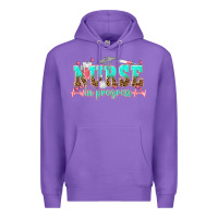 Purple nurse in progress tbw Premium Hoodie - texasbilliewilder