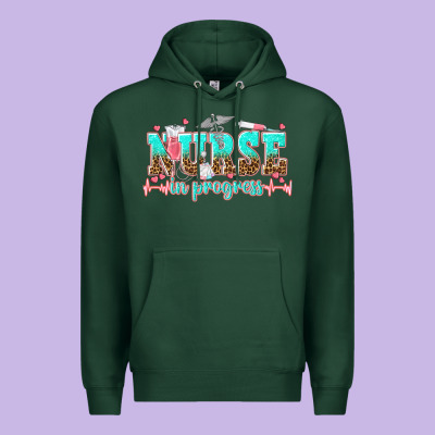 Nurse In Progress Tbw Premium Hoodie Designed By Texasbilliewilder