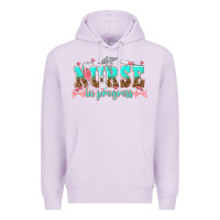 Lilac nurse in progress tbw Premium Hoodie - texasbilliewilder