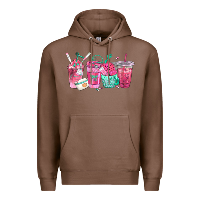 Nurse Fuel Coffee Cups Premium Hoodie by texasbilliewilder | Teevron